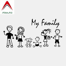 Load image into Gallery viewer, Aliauto Fashion Car Sticker My Family My Mom Kid Baby Cat Dog Pet Automobiles &amp; Motorcycles Decoration Vinyl Decal,20cm*10cm