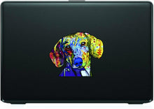 Load image into Gallery viewer, Aliauto Fashion Cartoon Car Sticker Cute Dachshund PVC Decal for Automobiles Motorcycles Laptop Fridge Decoration,14cm*13cm