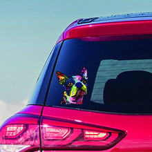 Load image into Gallery viewer, Aliauto Fashion Pet Car Sticker Boston Terrier Automobiles Motorcycles Decorative Laptop Window Cup Art Vinyl Decal,14cm*12cm
