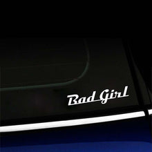 Load image into Gallery viewer, Aliauto Fashion Words Car Sticker Bad Girl Automobiles Motorcycles Accessories PVC Decal for Pajero Vw Passat B6 Volvo,15cm*4cm