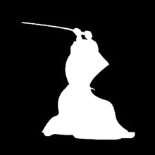 Load image into Gallery viewer, Aliauto Funny Car Sticker Ninja Samurai Assassin Katana Sneak Swing Strike Automobiles &amp; Motorcycles Vinyl Decal,13.5cm*13cm