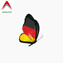 Load image into Gallery viewer, Aliauto Germany Flag Butterfly decoration Decal Reflective Car Sticker Automobile Motorcycle Accessories for Mazda PVC,11cm*8cm