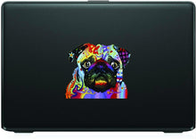 Load image into Gallery viewer, Aliauto Painting Art Car Sticker Lovely Pug Automobiles Motorcycles Decoration Vinyl Decal for Chevrolet Renault Opel,14cm*13cm