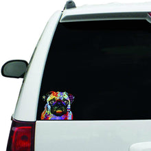 Load image into Gallery viewer, Aliauto Painting Art Car Sticker Lovely Pug Automobiles Motorcycles Decoration Vinyl Decal for Chevrolet Renault Opel,14cm*13cm