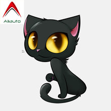 Load image into Gallery viewer, Aliauto Personality Car Sticker Big Eyes Witch Cat Automobiles &amp; Motorcycles Accessories PVC Decal for Mazda Mazda 3,16cm*12cm