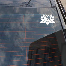 Load image into Gallery viewer, Aliauto Personality Car Sticker Gossip Lotus Flower Symbol Buddhism Yoga Automobiles &amp; Motorcycles Decor Vinyl Decal,14cm*9cm