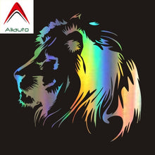 Load image into Gallery viewer, Aliauto Personality Car Sticker Meditation Lion Automobiles Motorcycles Accessories Vinyl Decal for Peugeot Skoda,17cm*16.5cm