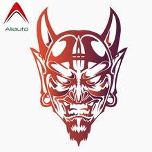 Load image into Gallery viewer, Aliauto Personality Reflective Car Sticker Devil Satan Face Evil Demon Automobile Motorcycles Decoration Decals,12cm*8cm