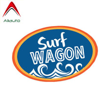 Load image into Gallery viewer, Aliauto Retro Automobile Motorcycle Car Sticker Fashion Decoration Surf Wagon Waterproof Reflective Decals PVC,12cm*8cm