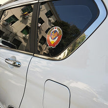 Load image into Gallery viewer, Aliauto Russia Ussr Flag Car Sticker Country Decal Automobile Motorcycles Decoration Accessories PVC for Nissan Suzuki,12cm*12cm