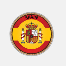 Load image into Gallery viewer, Aliauto Spain Flag Window Motorcycle Helmet Automobile Decal Car Sticker Waterproof Reflective Accessories Vinyl,12cm*12cm