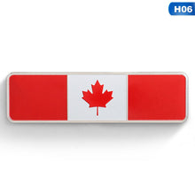 Load image into Gallery viewer, Aluminum ASIA Malaysia Vietnam CHINA UKRANIE TURKEY INDONESIA  KOREA Flags Car Stickers Automobiles Motorcycles Accessories