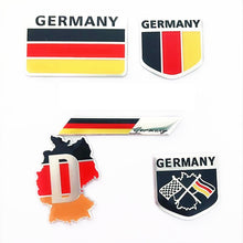 Load image into Gallery viewer, Aluminum Alloy Germany National Emblem German Flags Badge Car Stickers Automobiles Motorcycles Auto Tail Trunk Decor Acces