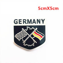 Load image into Gallery viewer, Aluminum Alloy Germany National Emblem German Flags Badge Car Stickers Automobiles Motorcycles Auto Tail Trunk Decor Acces