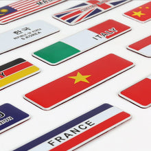 Load image into Gallery viewer, Aluminum Alloy Italian National Emblem Italy Country Flags Label Car Logo Stickers Automobiles Motorcycles Styling Accessories