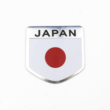 Load image into Gallery viewer, Aluminum Alloy Japanese NIHONGU Japan National Flags Car Body Stickers Automobiles Motorcycles Exterior Decorating Accessories