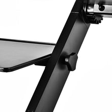 Load image into Gallery viewer, Aluminum Alloy Laptop Table Adjustable Portable Folding Computer Desk Students Dormitory Laptop Table With Big Cooling Fan