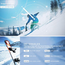 Load image into Gallery viewer, Anti-Fog &amp; Dust HD Goggles Outdoor Sports Motorcycle Ski Dust Anti-fog Transparent Goggles Automobiles &amp; Motorcycles Accessories