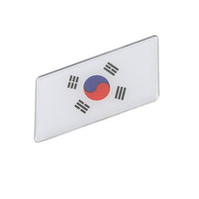 Load image into Gallery viewer, Asian Country Beautiful South Korea National Flag Rectangle Styling Car Stickers Automobile Motorcycle Accessories
