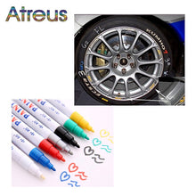Load image into Gallery viewer, Atreus Car Styling Automobiles Car Tire Tread Metal Permanent Paint Marking Graffiti Pen Motorcycle Accessories