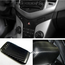Load image into Gallery viewer, Auto Car Body Film Wrap Roof Hood Trunk Lids Spoiler 3D Carbon Fiber Vinyl Sticker Automobile Motorcycle Decoration
