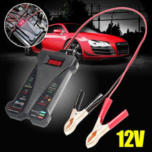 Load image into Gallery viewer, Automobile Battery 12V Motorcycles Car Battery Tester 8 LED Lights Digital Alternator Tester Auto Load Analyzer Car Accessories