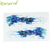 Load image into Gallery viewer, Automobile CARPRIE Car Stickers motorcycle necessary high quality cheap DIY stickers/blue flames doub td11 dropship