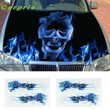 Load image into Gallery viewer, Automobile CARPRIE Car Stickers motorcycle necessary high quality cheap DIY stickers/blue flames doub td11 dropship