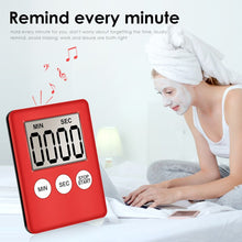 Load image into Gallery viewer, Automobile LCD Screen motorcycle accessories Digital Clock Kitchen Timer Cooking Count Up Countdown Alarm Car clock carro cars