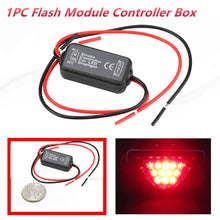 Load image into Gallery viewer, Automobile Motorcycle LED brake light controller 12V GS-100A LED Brake Stop Light Strobe Flash Module Controller Box For Car D18
