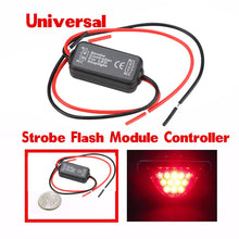 Load image into Gallery viewer, Automobile Motorcycle LED brake light controller 12V GS-100A LED Brake Stop Light Strobe Flash Module Controller Box For Car D18