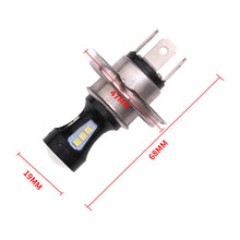 Load image into Gallery viewer, Automobile, Motorcycle Led Front Anti Fog Lamp H4-80w-3030-18led High Brightness Motorcycle Headlamp Bulb 12V 8000K 3030 1080LM