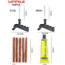 Load image into Gallery viewer, Automobile Vacuum Tire Replenishment tool self complement set electric battery car motorcycle Special repair Glue strip liquid