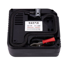 Load image into Gallery viewer, Automobile and Motorcycle Tire Inflation Pump Portable Air Compressor Pump Instrument Inflation Pump with Simulation Display
