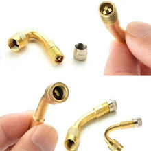 Load image into Gallery viewer, Automobile and motorcycle valve metal extension rod 4292 Inflatable extension tube VE36 American copper material