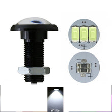 Load image into Gallery viewer, Automobiles Led Light 23MM Eagle Eye Light Ultra-Thin Screw Counter-Reverse Light Motorcycle Refit Lamp License Plate Car Light
