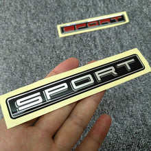 Load image into Gallery viewer, Automobiles Motorcycle SPORT Car Sticker Emblem For BMW Honda Audi Ford Hyundai Mazda Kia Accessories Car Decal 3D Stickers