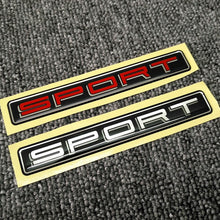 Load image into Gallery viewer, Automobiles Motorcycle SPORT Car Sticker Emblem For BMW Honda Audi Ford Hyundai Mazda Kia Accessories Car Decal 3D Stickers