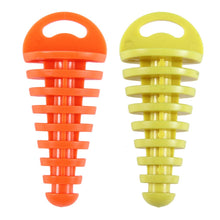 Load image into Gallery viewer, Automobiles Motorcycles Auto Replacement Parts Muffler Mini Exhaust Pipe Muffler Orange/Yellow Silencer Wash Plug Rubber