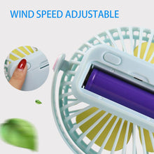 Load image into Gallery viewer, Automobiles Motorcycles Trunk Mini Fan Usb Rechargeable Car Home 360 Degree Clip Fan Student Portable Silent Fan