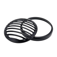 Load image into Gallery viewer, Automobiles &amp; Motorcycles for Harley Sportster Xl883/1200 04'-Up Black 5 3/4" CNC Aluminum Motorcycle Headlight Grill Cover Prot