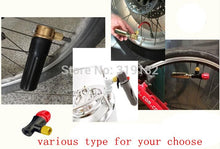 Load image into Gallery viewer, Automobiles emergency Maintenance Motorcycle tubeless tire flat Inflatable CO2 Cartridge air Pump tyre kit for  MTB Road Bike