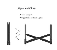 Load image into Gallery viewer, BEESCLOVER Folding Portable Laptop Lapdesks Office Ergonomic Notebook Stand for computer notebook portable lapdesk