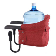 Load image into Gallery viewer, Baby Chair Foldable Feeding Chair Seat Booster Safety Belt Hook On Eat Portable Baby Small Seat For Feeding
