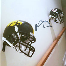 Load image into Gallery viewer, Black Iron Wall Mount Display Rack Ball Motorcycle Helmet Wig Wall Hanger Hook Storage Rack Ornament Holder Home Garden Supplies