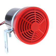 Load image into Gallery viewer, Black &amp; Red 105dB Reversing Back up Alarm Horn Speaker Car Auto Loudspeaker Backup for Motorcycle Car Vehicle Automobile SUV