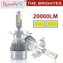 Load image into Gallery viewer, BraveWay 20000LM LED Car Headlight Bulbs H1 H11 H7 H4 LED Lamps HB3 HB4 H8 Fog Lamps Auto Light Bulbs 12V 24V Motorcycle Lights