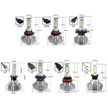 Load image into Gallery viewer, BraveWay H1 H3 H4 H7 H11 LED Car Light Ice Lamp for Atuo Diode Lamps for Cars H4 Led Bulb for Motocycle H1 H7 9006 HB4 LED HB3
