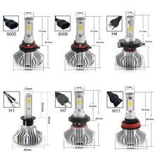 Load image into Gallery viewer, BraveWay Led Light for Auto Led H4 H7 H11 9005 9006 H1 Headlamp Ice Bulb Led Headlight Car Automobile Diode Lamps H1 LED Bulbs