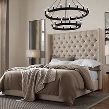 Load image into Gallery viewer, CBMMART Fabric flannel bed king size bed double bed children bed and living room sofas